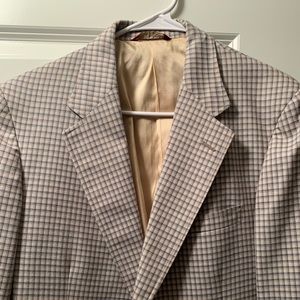 Men’s 42 R Plaid Blazer